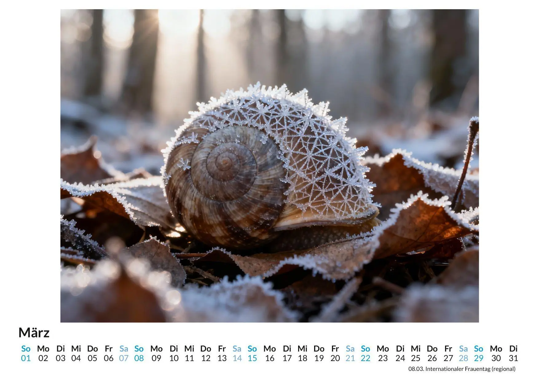 Bild: 9783695328987 | Schnecke | Lucy Horn | Kalender | Deutsch | 2026 | FlipFlop