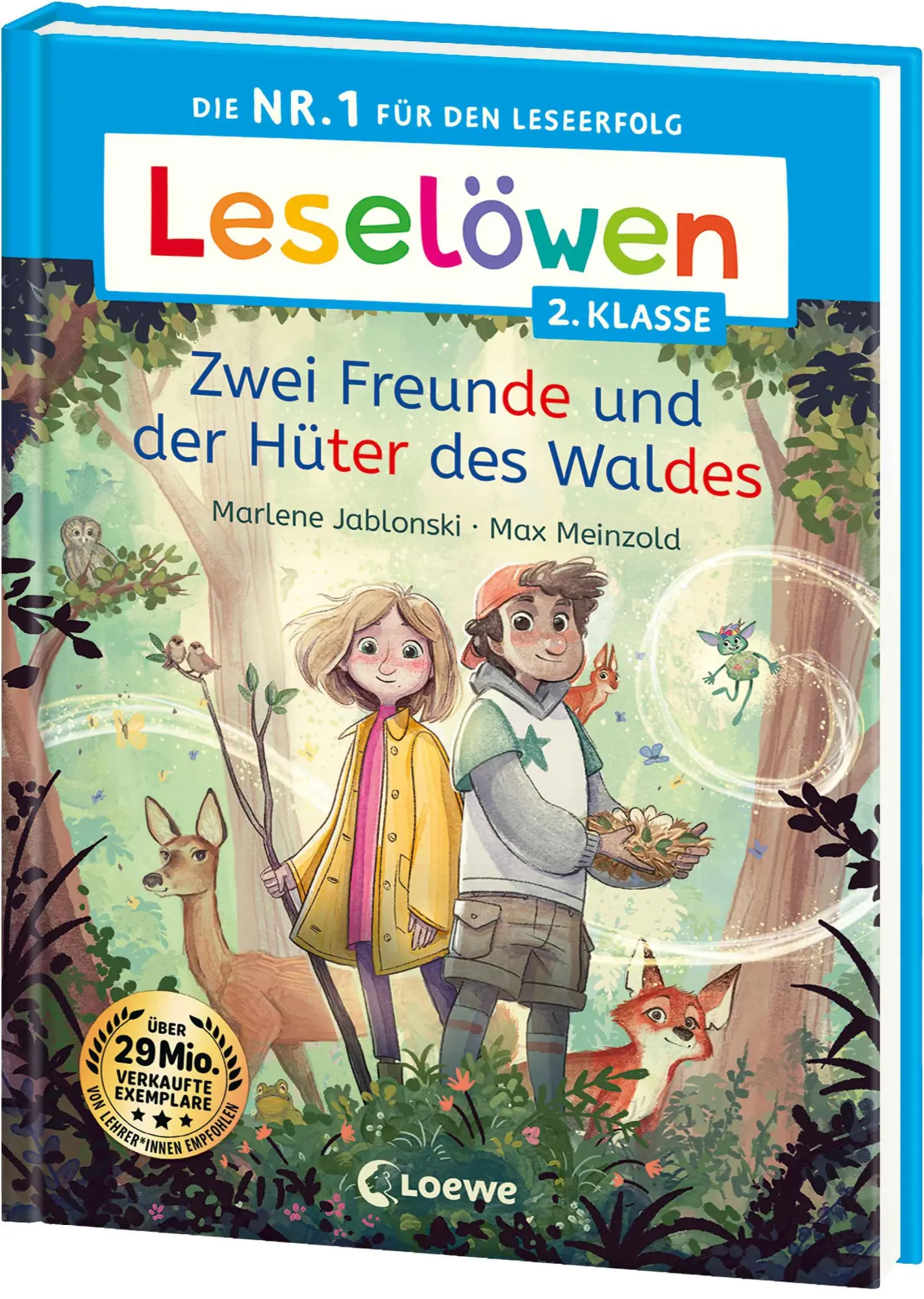 Cover: 9783743218987 | Leselöwen 2. Klasse - Zwei Freunde und der Hüter des Waldes | Buch