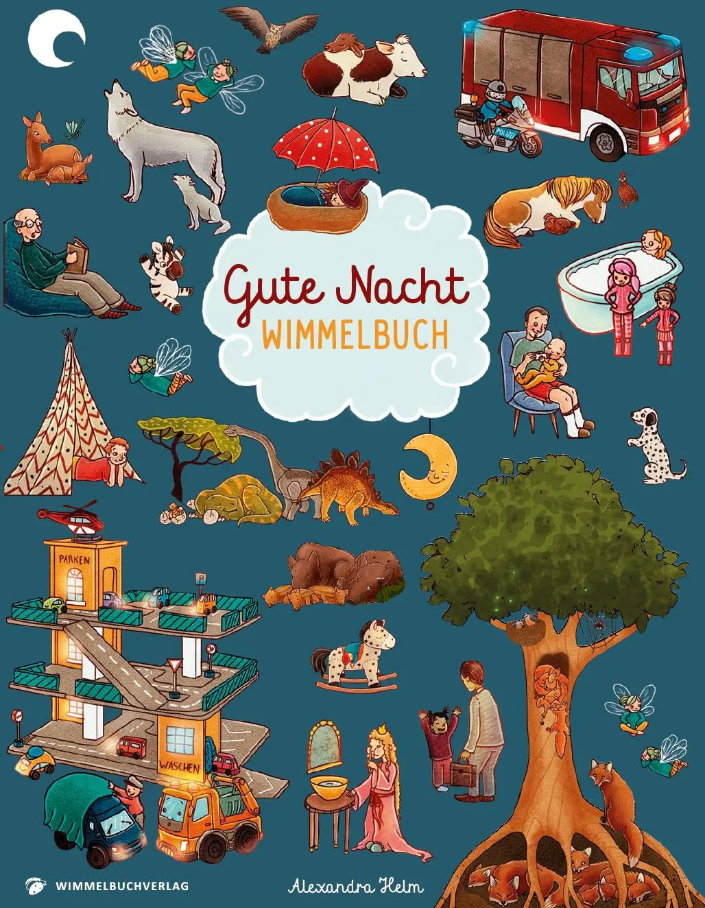 Cover: 9783947188987 | Gute Nacht Wimmelbuch ab 2 Jahren | Alexandra Helm | Buch | 14 S.