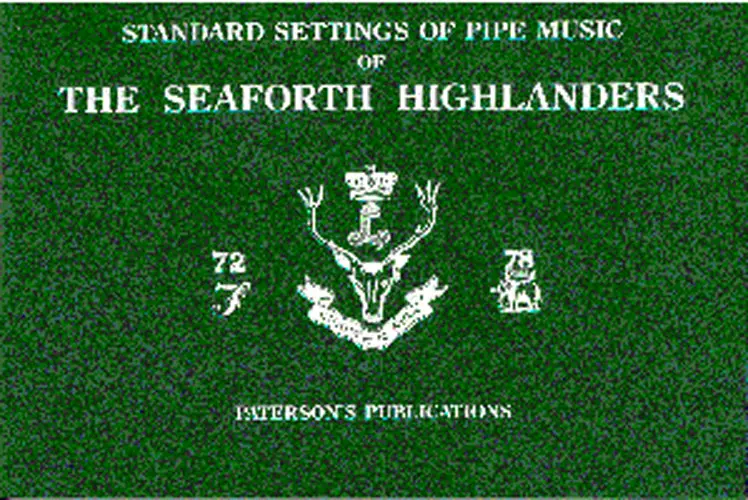 Cover: 9780853609087 | The Seaforth Highlanders | Standard Settings of Pipe Music | Corp