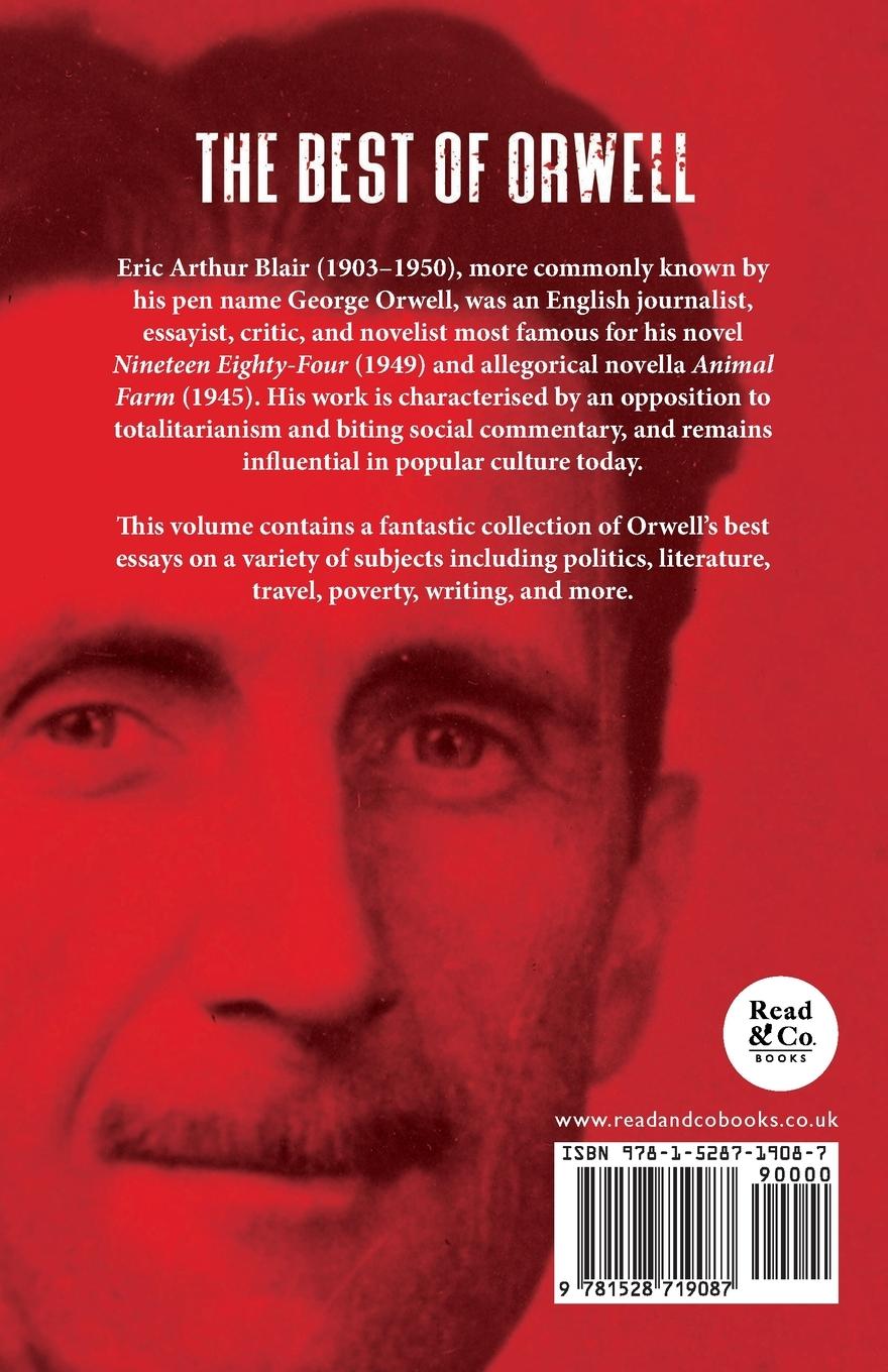 Rückseite: 9781528719087 | The Best of Orwell - A Collection of Essays | George Orwell | Buch