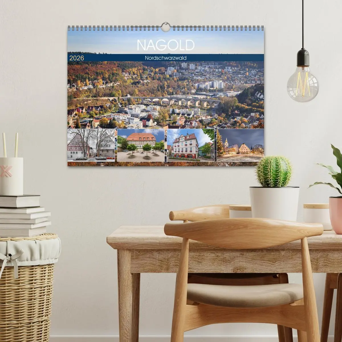 Bild: 9783457859087 | Nagold (Wandkalender 2026 DIN A3 quer), CALVENDO Monatskalender | 2026