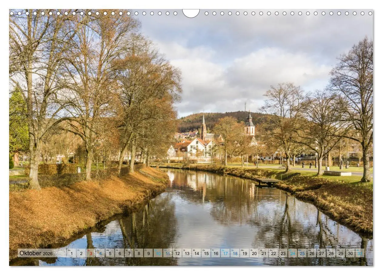 Bild: 9783457859087 | Nagold (Wandkalender 2026 DIN A3 quer), CALVENDO Monatskalender | 2026