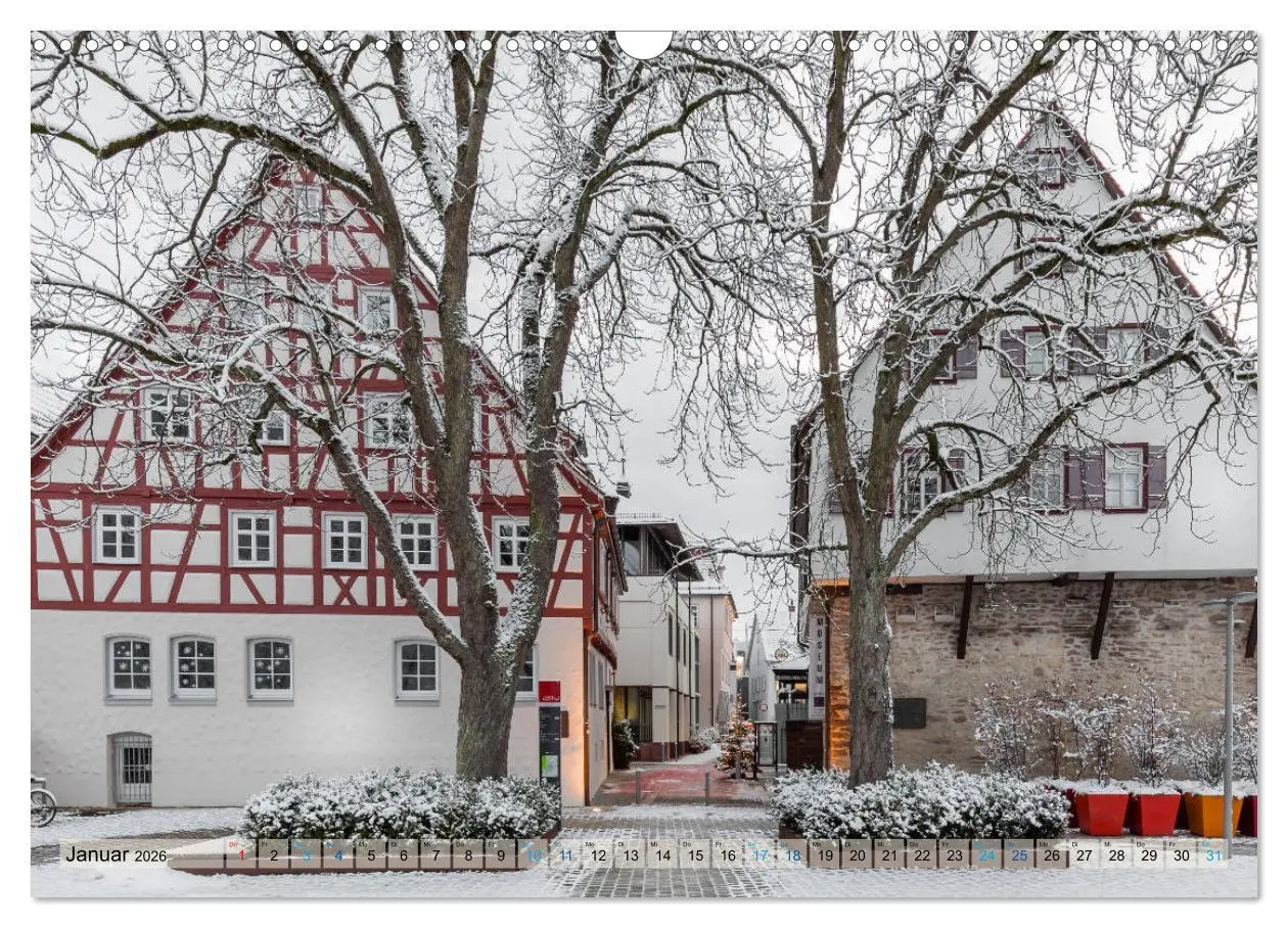 Bild: 9783457859087 | Nagold (Wandkalender 2026 DIN A3 quer), CALVENDO Monatskalender | 2026