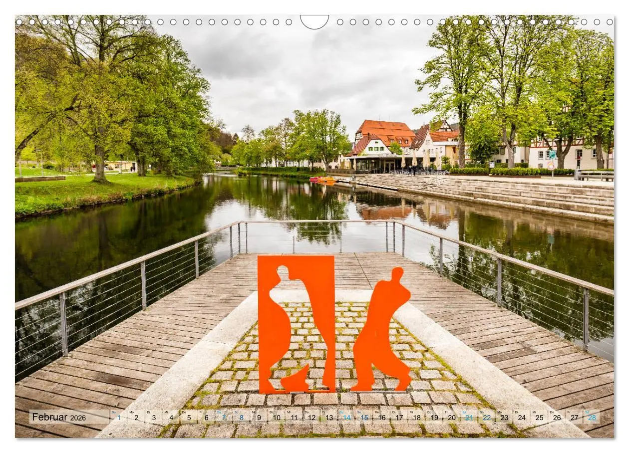Bild: 9783457859087 | Nagold (Wandkalender 2026 DIN A3 quer), CALVENDO Monatskalender | 2026