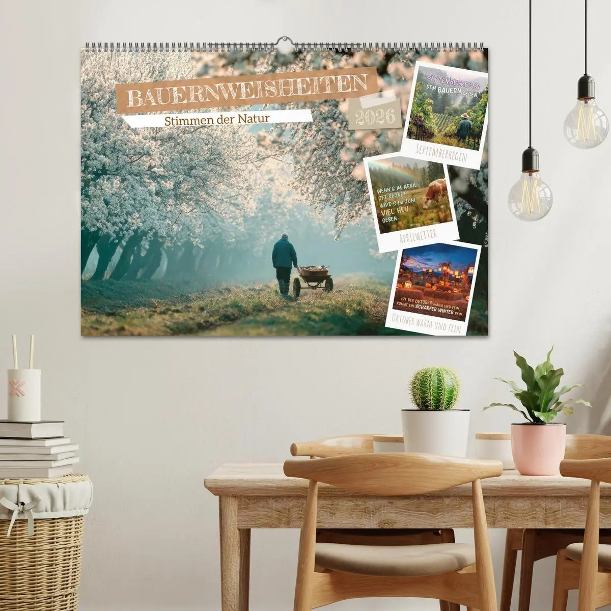 Bild: 9783516709087 | Bauernweisheiten - Stimmen der Natur (Wandkalender 2026 DIN A2...