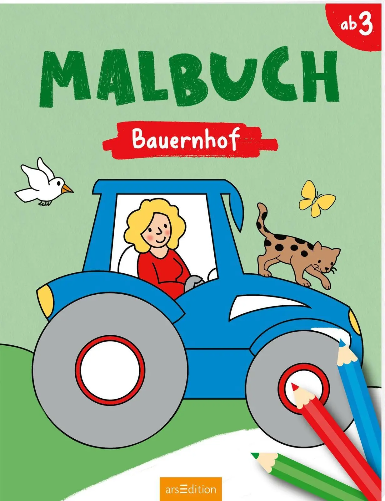 Cover: 9783845869087 | Malbuch Bauernhof | Malbuch ab 3 Jahren | Corina Beurenmeister | Buch