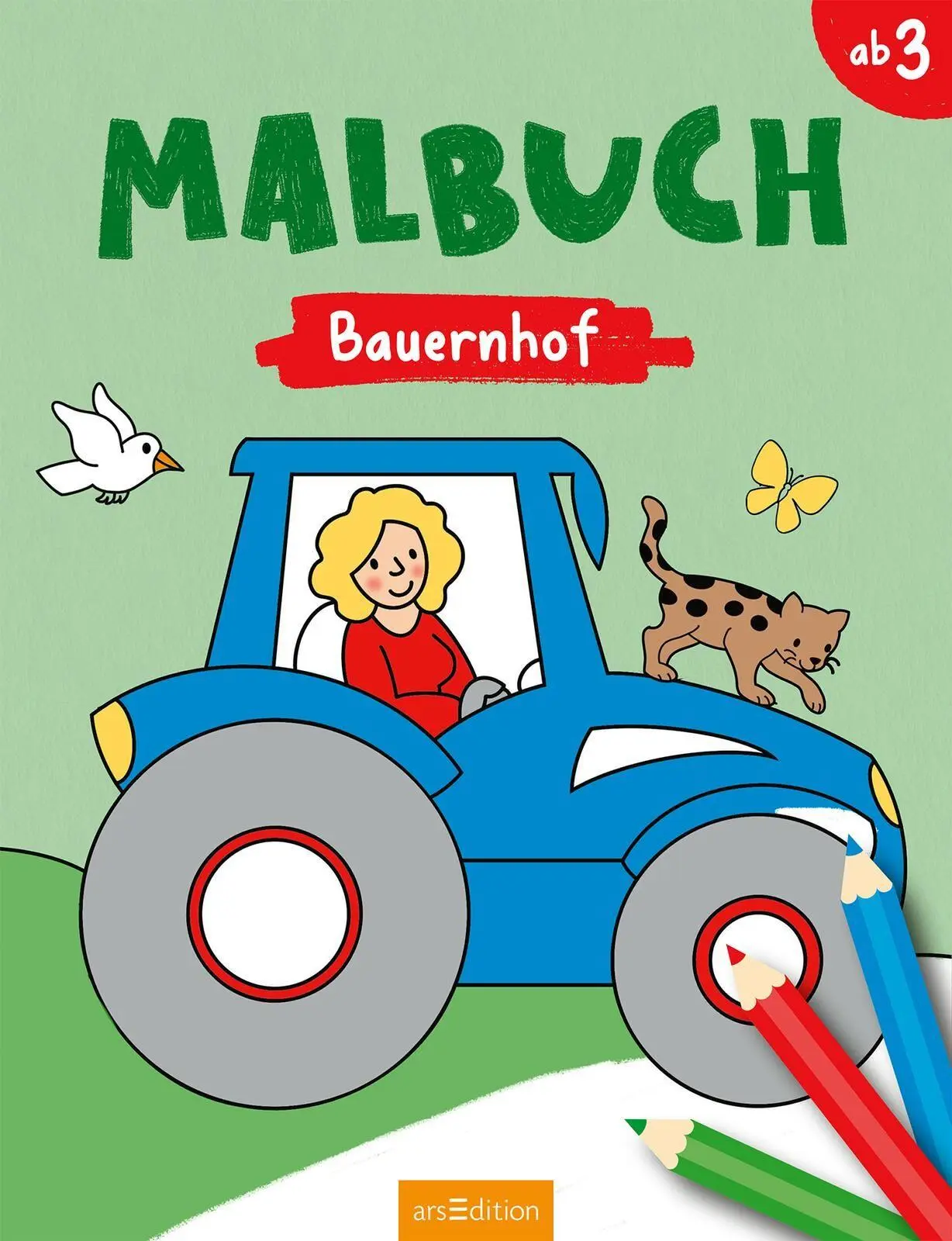 Bild: 9783845869087 | Malbuch Bauernhof | Malbuch ab 3 Jahren | Corina Beurenmeister | Buch