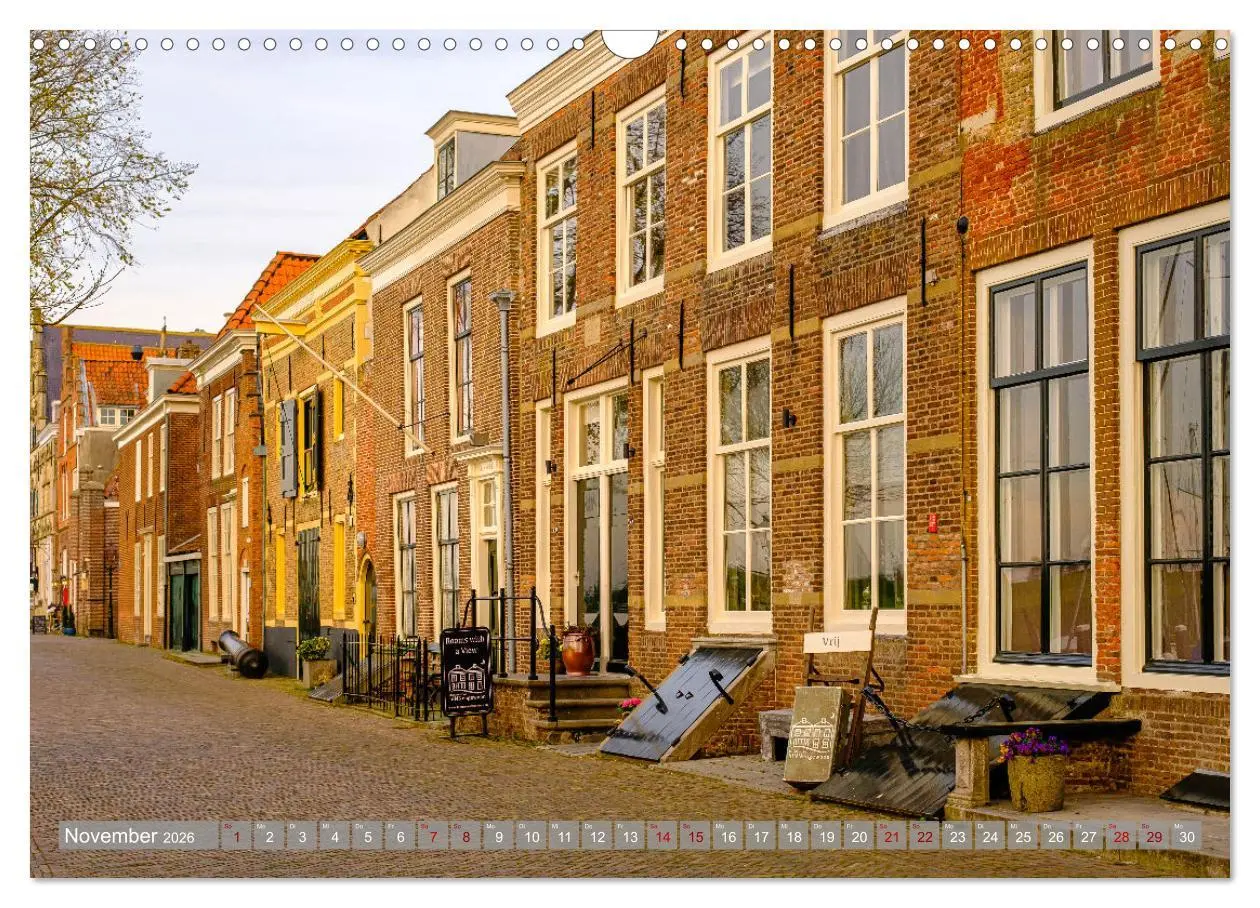 Bild: 9783457539187 | Ein Blick auf Veere in Zeeland (Wandkalender 2026 DIN A3 quer),...