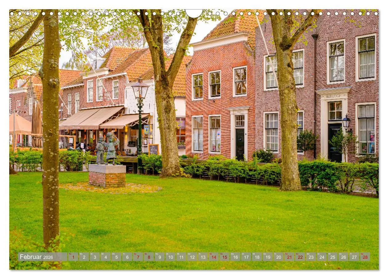 Bild: 9783457539187 | Ein Blick auf Veere in Zeeland (Wandkalender 2026 DIN A3 quer),...