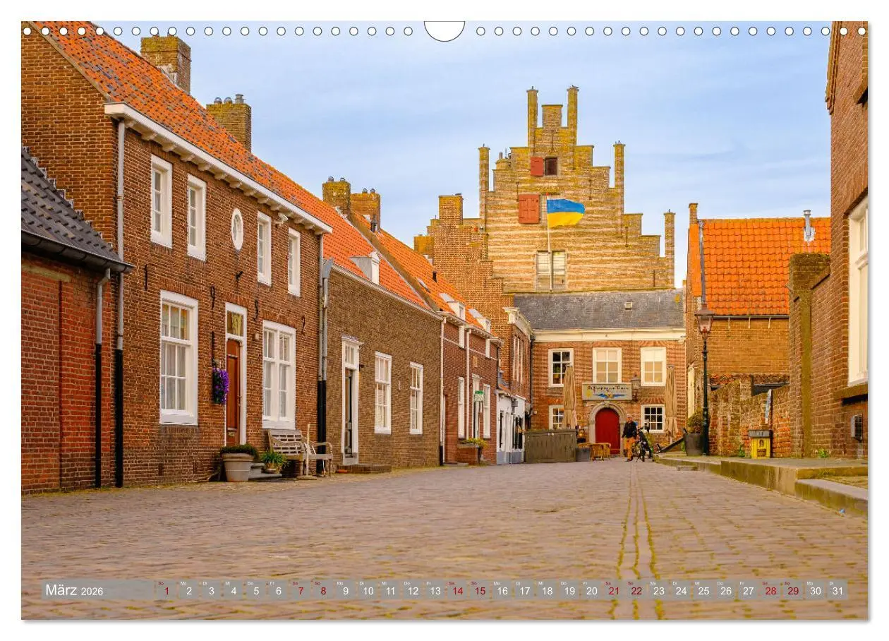 Bild: 9783457539187 | Ein Blick auf Veere in Zeeland (Wandkalender 2026 DIN A3 quer),...