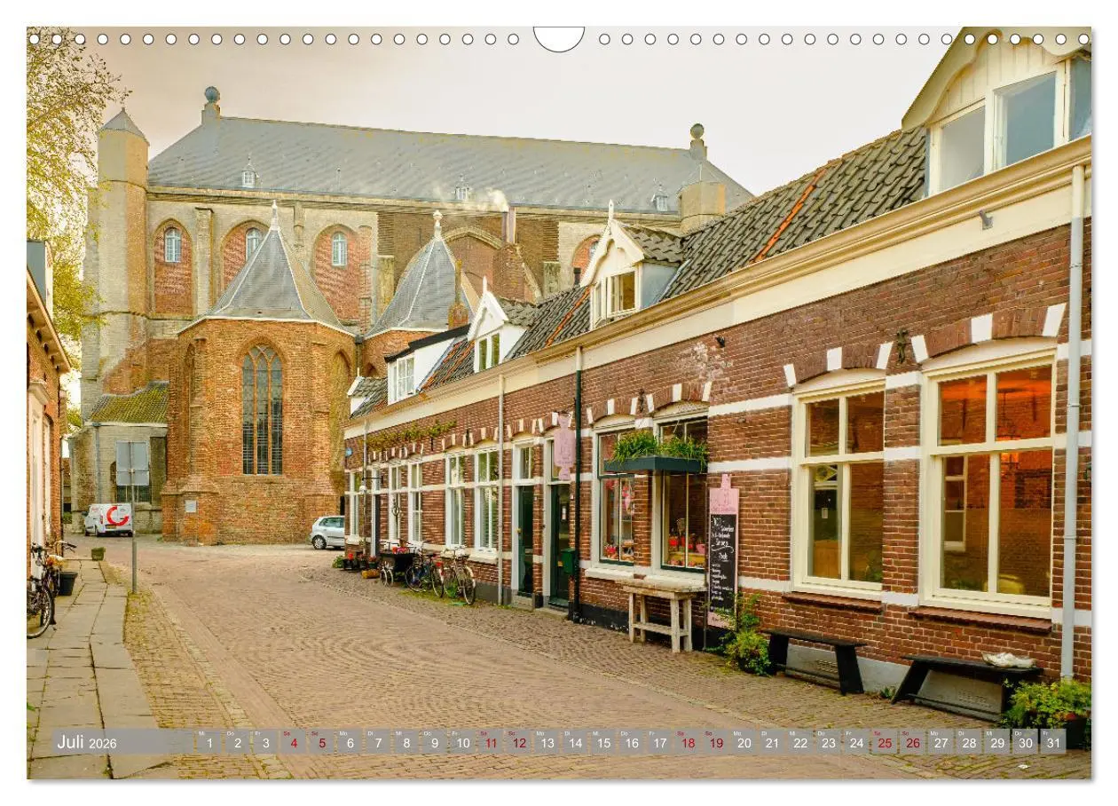 Bild: 9783457539187 | Ein Blick auf Veere in Zeeland (Wandkalender 2026 DIN A3 quer),...