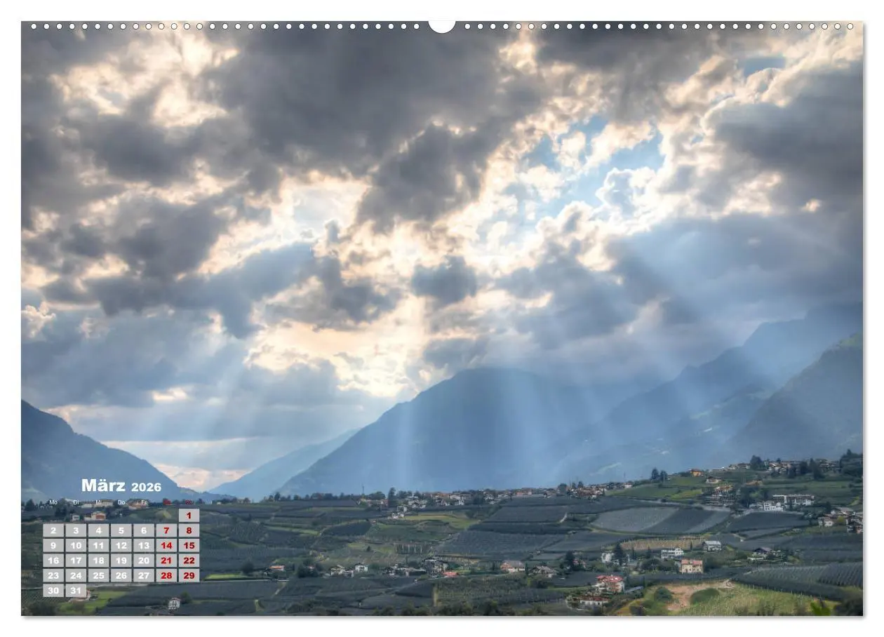 Bild: 9783457779187 | Meraner Land: alpin-mediterranes Lebensgefühl (Wandkalender 2026...