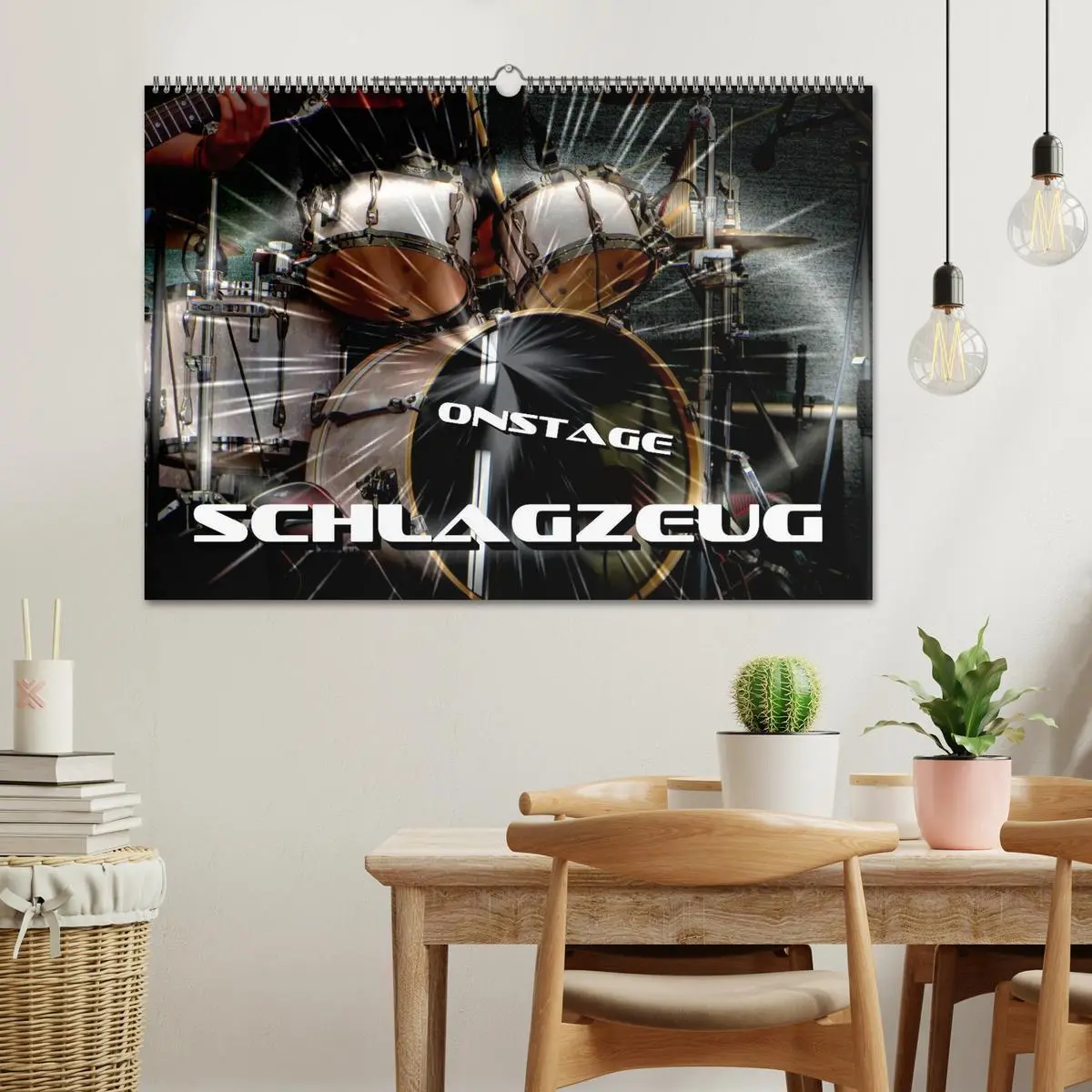 Bild: 9783516009187 | Schlagzeug onstage (Wandkalender 2026 DIN A2 quer), CALVENDO...