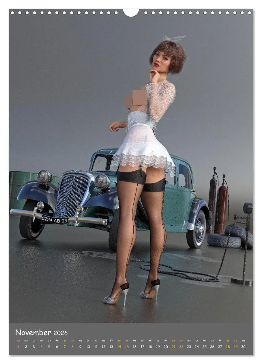 Bild: 9783516249187 | Werkstatt Bunnys (Wandkalender 2026 DIN A3 hoch), CALVENDO...