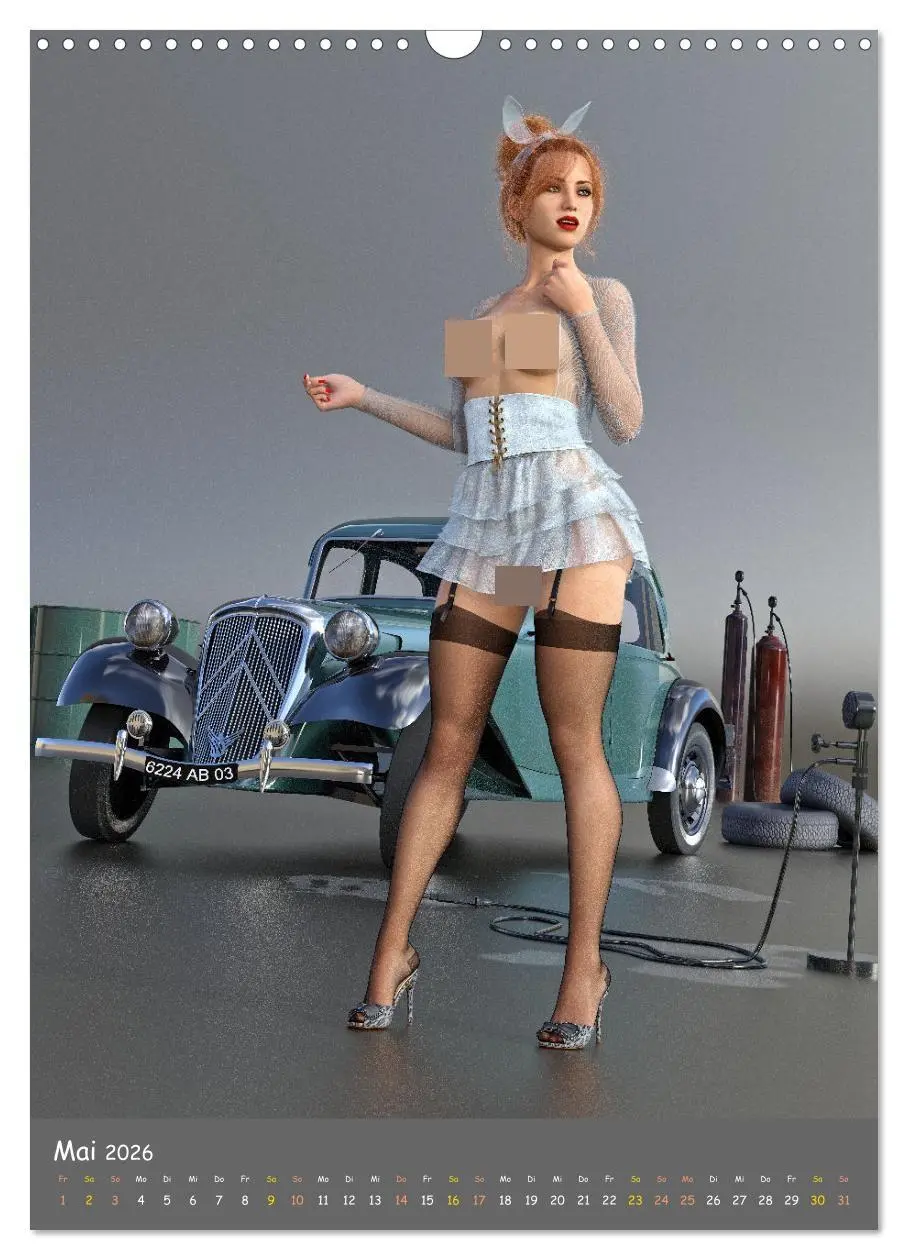 Bild: 9783516249187 | Werkstatt Bunnys (Wandkalender 2026 DIN A3 hoch), CALVENDO...