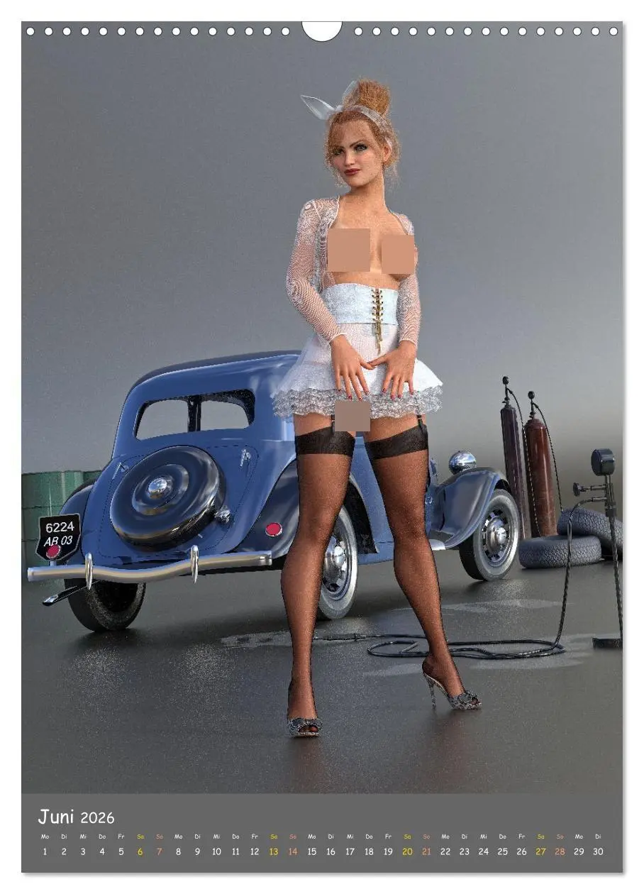 Bild: 9783516249187 | Werkstatt Bunnys (Wandkalender 2026 DIN A3 hoch), CALVENDO...