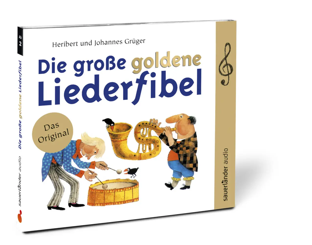 Bild: 9783839849187 | Die große goldene Liederfibel, 2 Audio-CDs | 70 Klassiker | Audio-CD