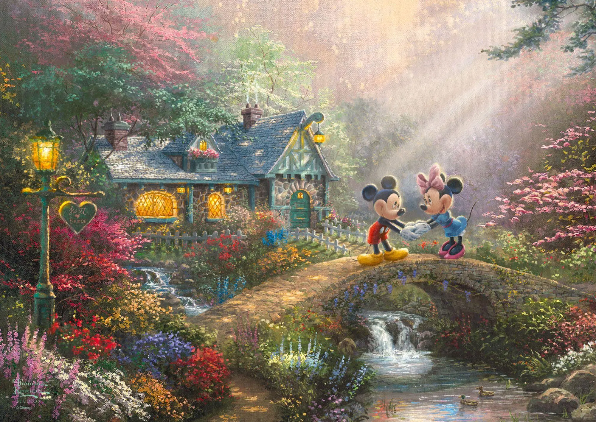 Bild: 4001504599287 | Disney, Mickey &amp; Minnie. Kinkade Collection 500 Teile | Spiel | 59928