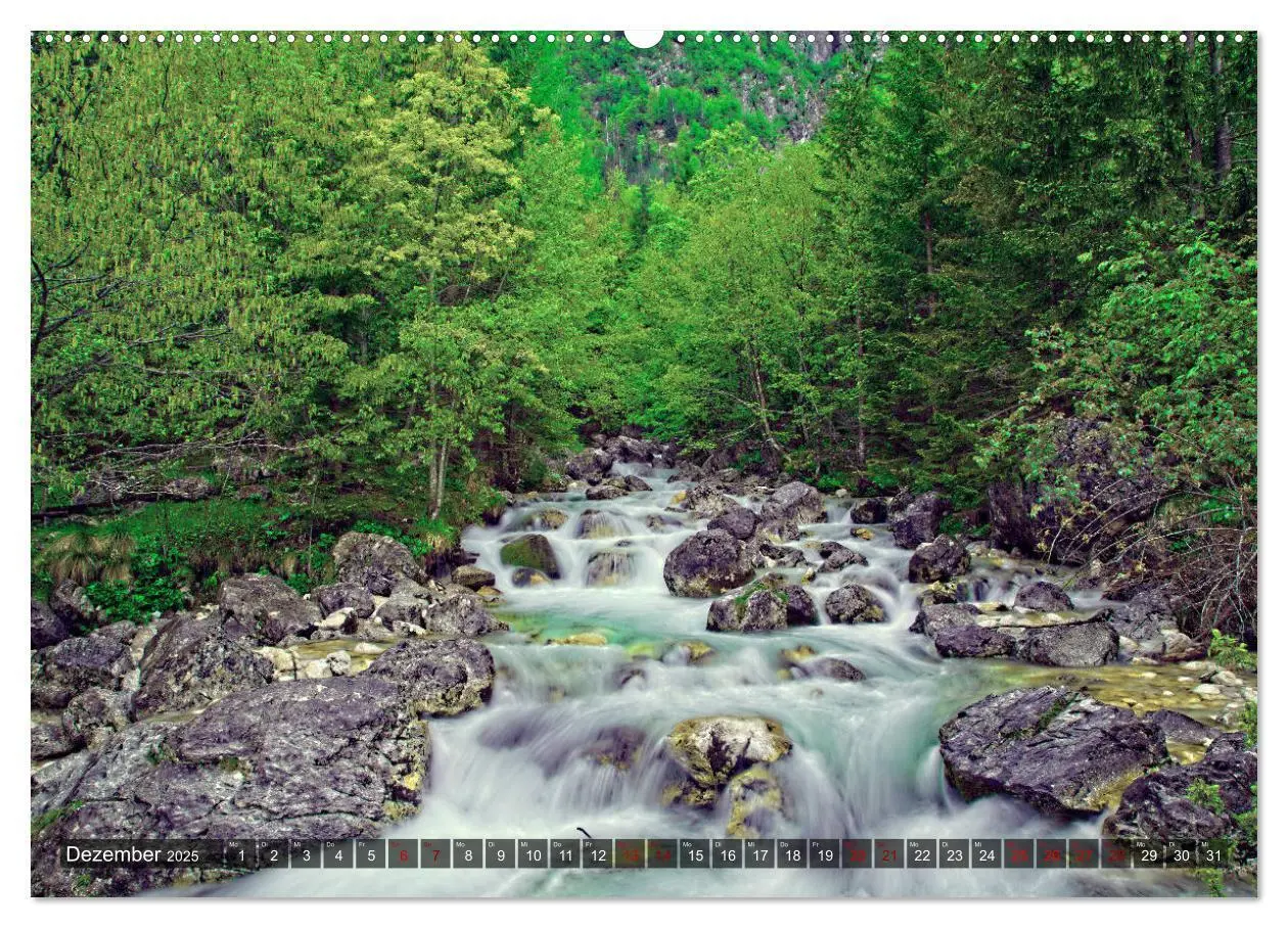 Bild: 9783435439287 | Slowenien - Soca Tal (Wandkalender 2025 DIN A2 quer), CALVENDO...