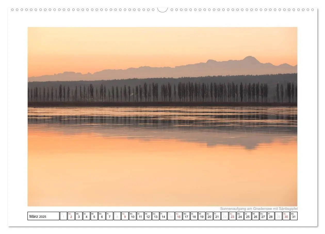 Bild: 9783435819287 | Bodensee 2025 (Wandkalender 2025 DIN A2 quer), CALVENDO Monatskalender