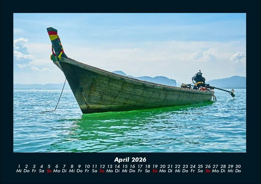 Bild: 9783755999287 | Urlaubsgefühle 2026 Fotokalender DIN A4 | Tobias Becker | Kalender