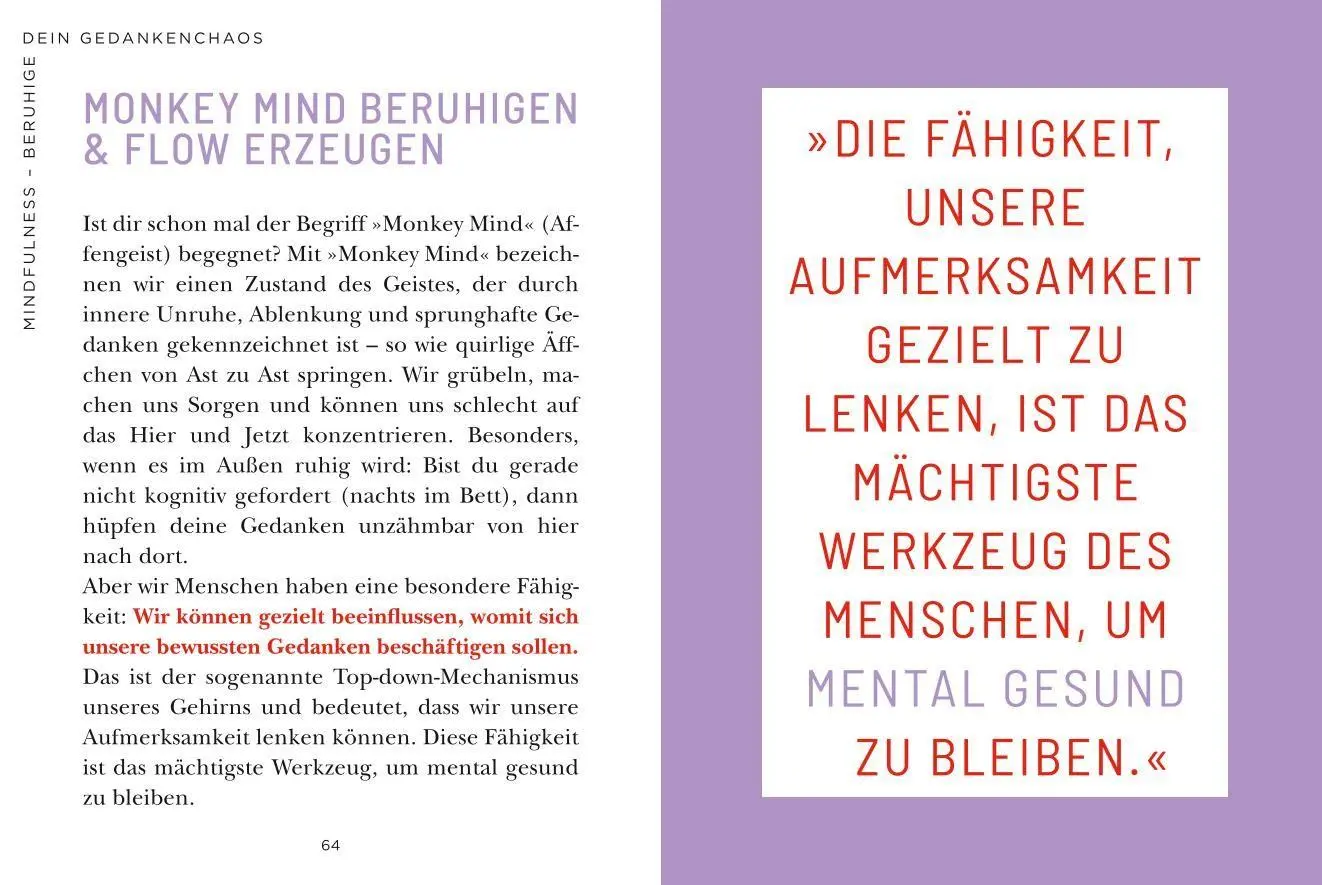 Bild: 9783833899287 | Die 1-Minuten-Strategie gegen mentale Erschöpfung | Cordula Nussbaum