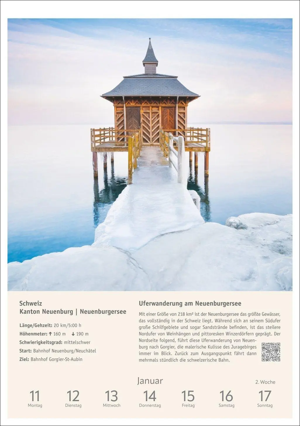 Bild: 9783840039287 | Wanderlust Wochen-Kulturkalender 2027 - 53 Touren von der Küste bis...