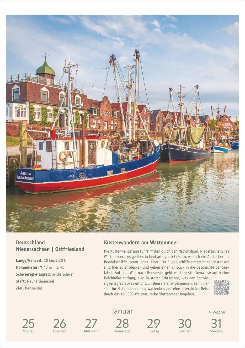 Bild: 9783840039287 | Wanderlust Wochen-Kulturkalender 2027 - 53 Touren von der Küste bis...