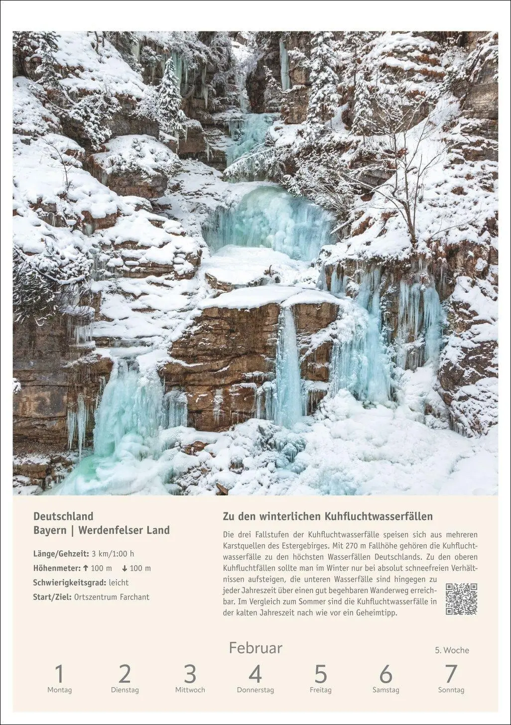 Bild: 9783840039287 | Wanderlust Wochen-Kulturkalender 2027 - 53 Touren von der Küste bis...