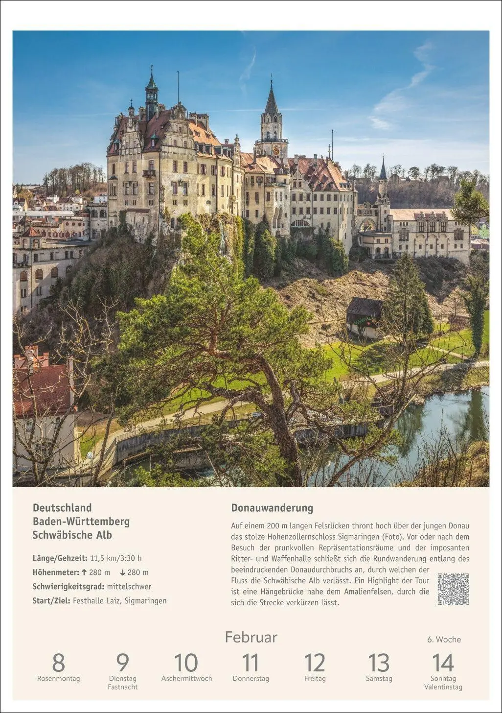 Bild: 9783840039287 | Wanderlust Wochen-Kulturkalender 2027 - 53 Touren von der Küste bis...