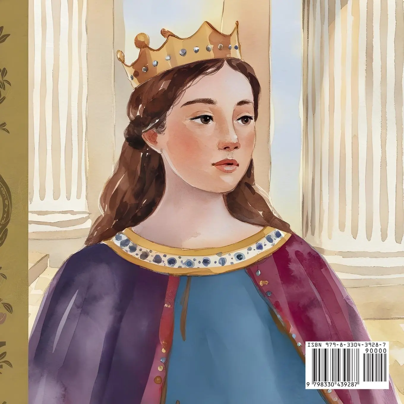 Rückseite: 9798330439287 | The Brave Queen Esther | Bible Bedtime Story | Blume Potter | Buch