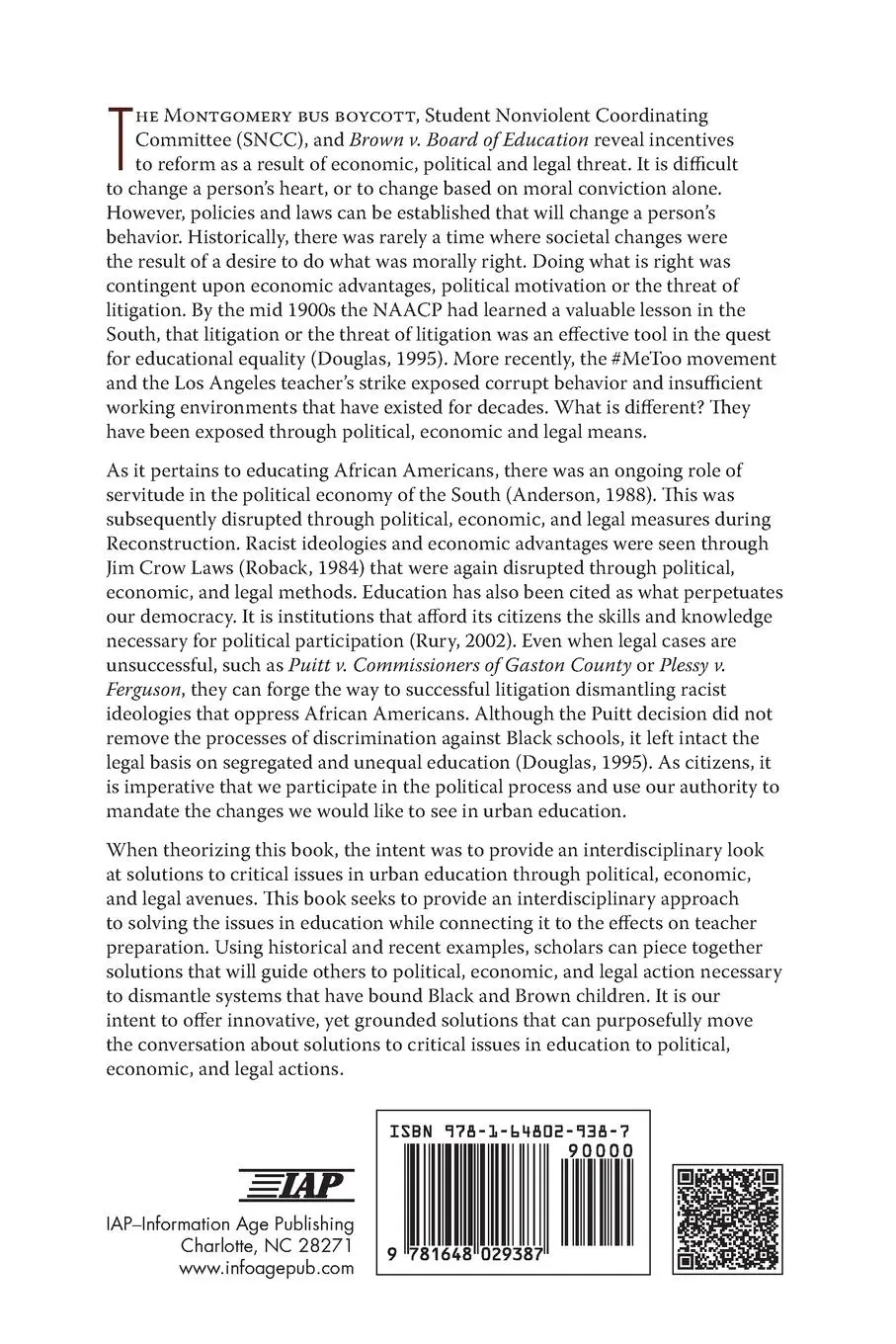 Rückseite: 9781648029387 | Economic, Political and Legal Solutions to Critical Issues in Urban...