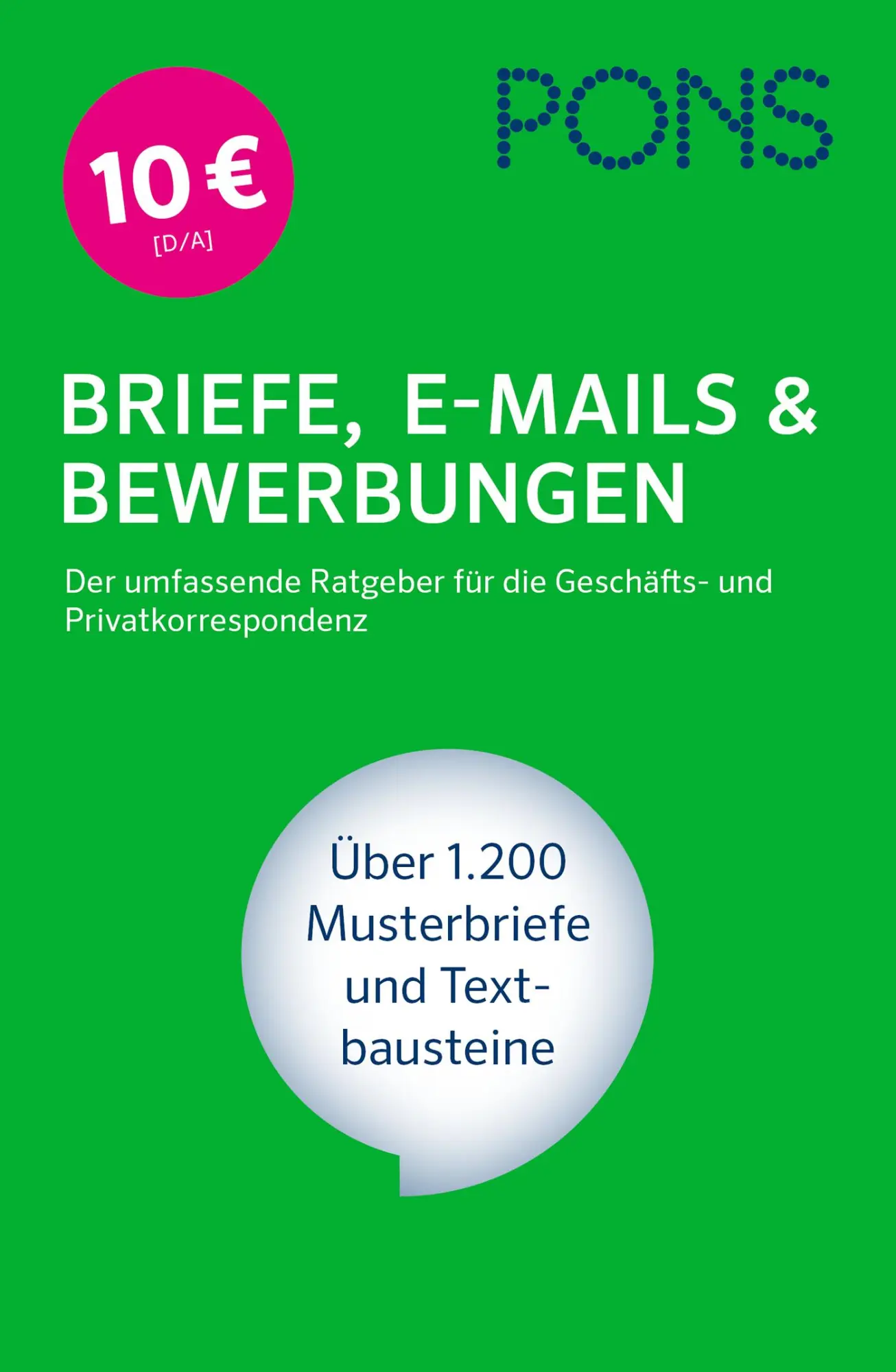 Cover: 9783125629387 | PONS Briefe, E-Mails &amp; Bewerbungen | PONS GmbH | Buch | 496 S. | 2017