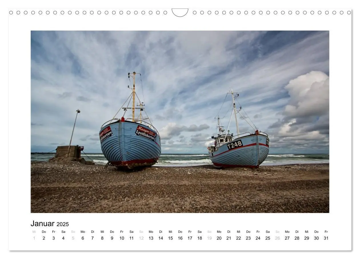 Bild: 9783435809387 | Dänemark - Danmark (Wandkalender 2025 DIN A3 quer), CALVENDO...