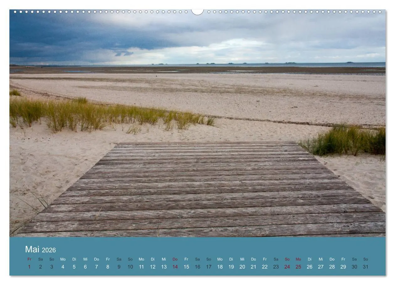 Bild: 9783516159387 | Föhr 2026. Porträt einer Insel (Wandkalender 2026 DIN A2 quer),...