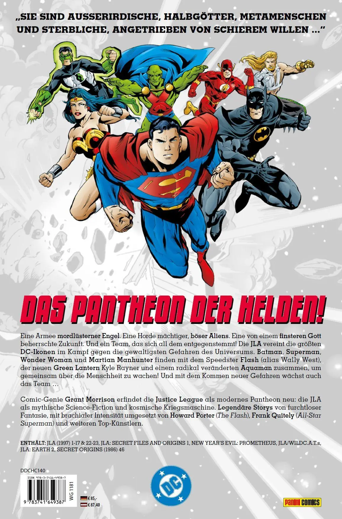 Bild: 9783741649387 | Justice League von Grant Morrison (Deluxe Edition) | Bd. 1 (von 2)