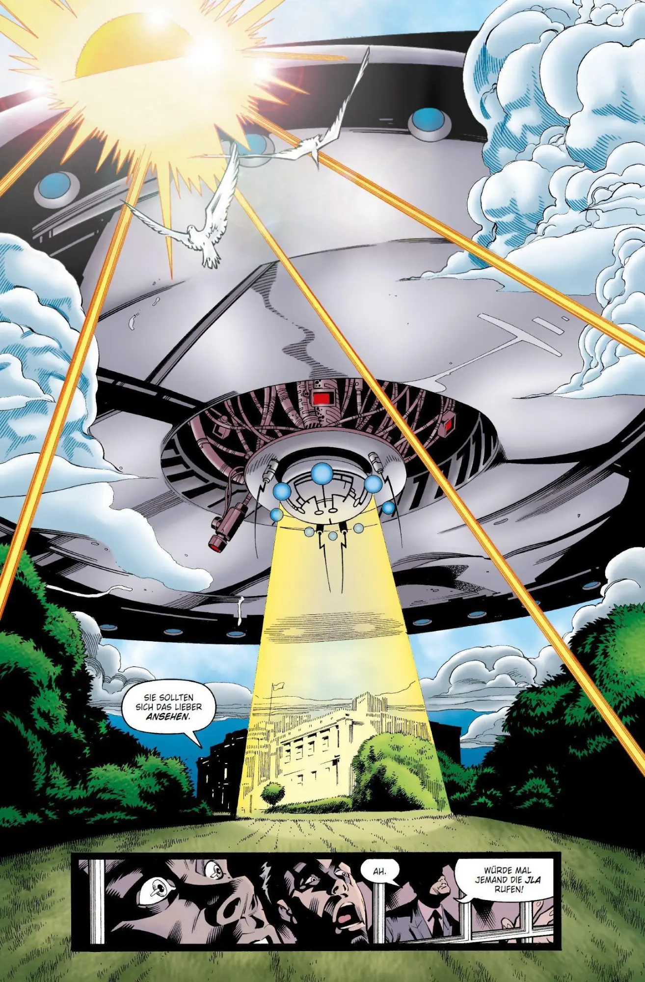 Bild: 9783741649387 | Justice League von Grant Morrison (Deluxe Edition) | Bd. 1 (von 2)
