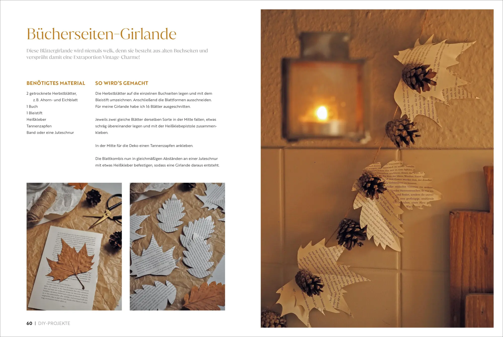 Bild: 9783838839387 | Kreative Herbstliebe | Liebevolle DIY-Ideen und wärmende Rezepte