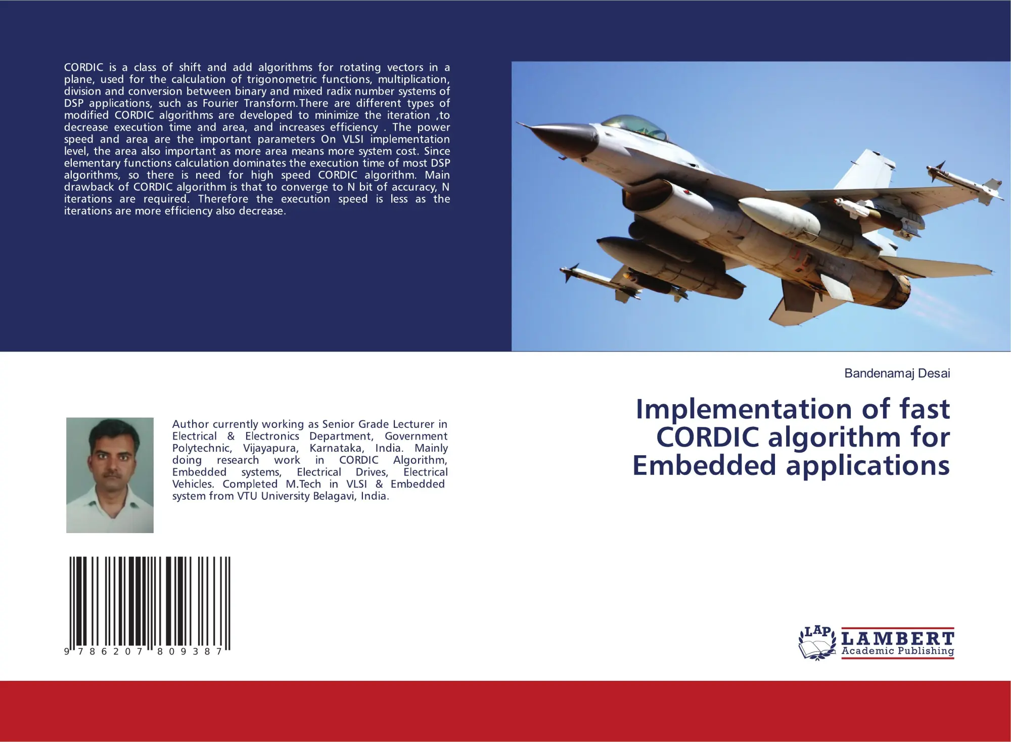 Cover: 9786207809387 | Implementation of fast CORDIC algorithm for Embedded applications