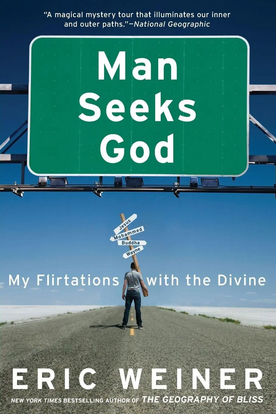 Cover: 9780446539487 | Man Seeks God | My Flirtations with the Divine | Eric Weiner | Buch