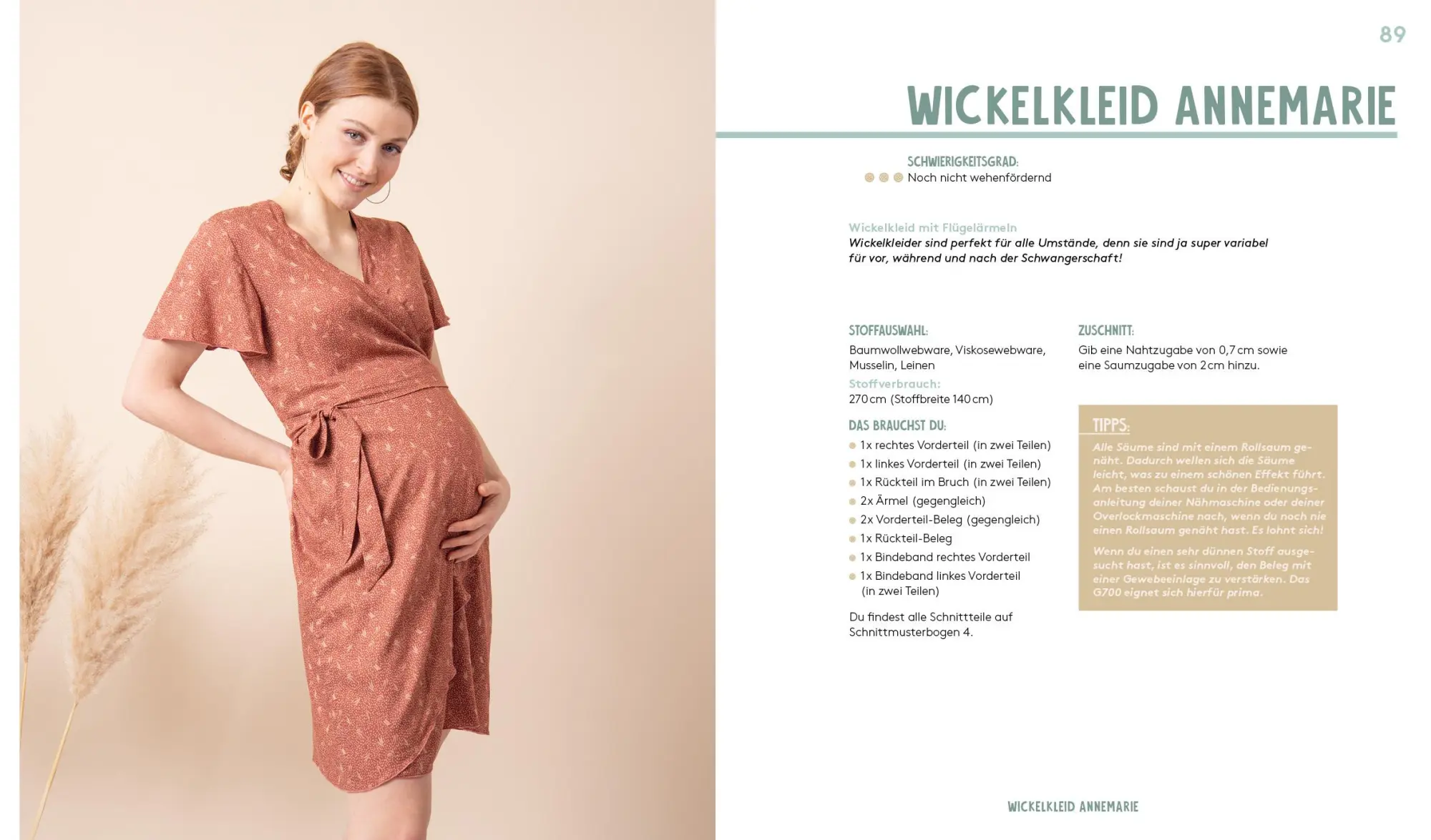 Bild: 9783745909487 | Hej. Skandi-Mom - Stylische Kleidung nähen für Schwangerschaft,...