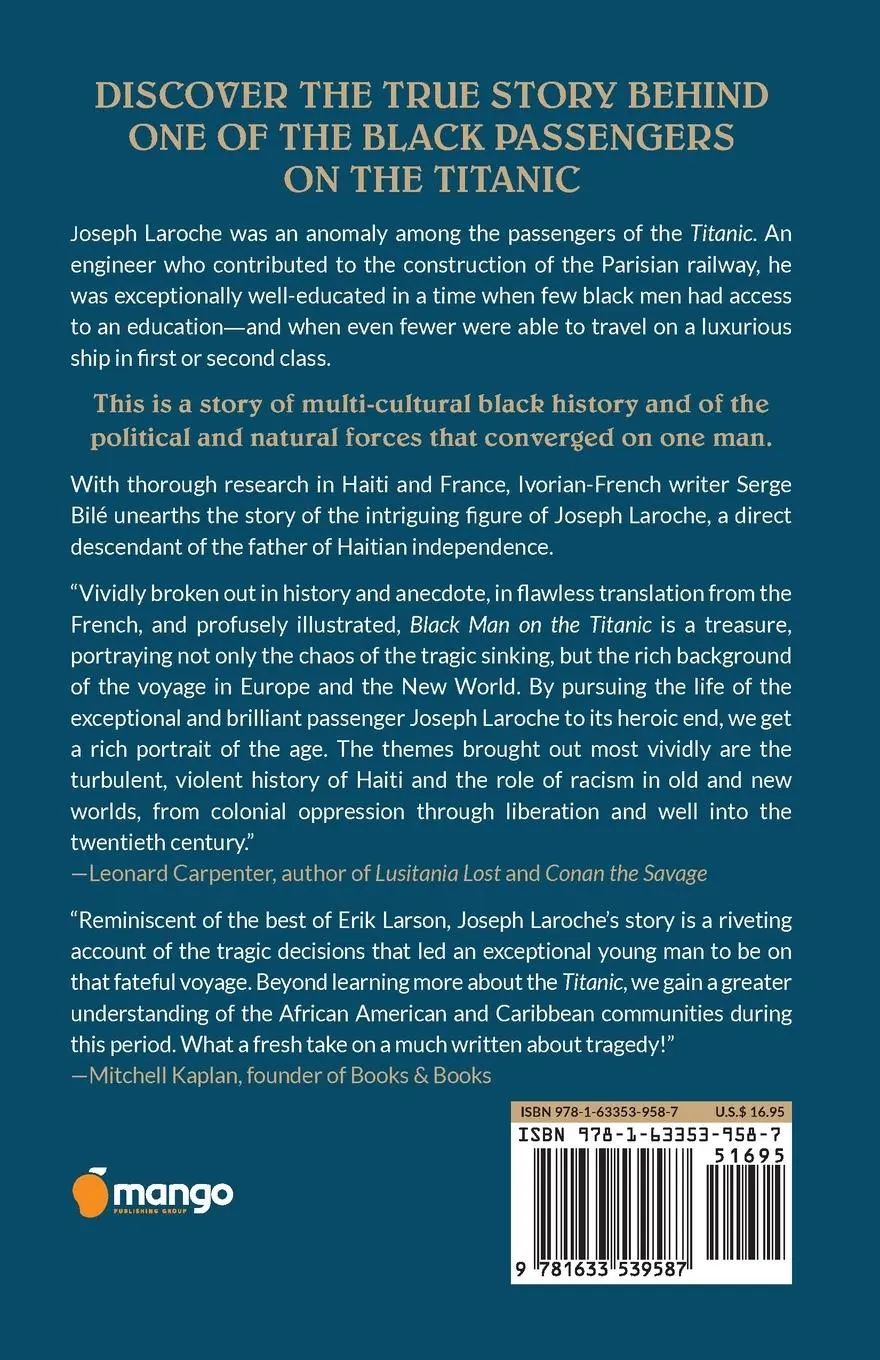 Rückseite: 9781633539587 | Black Man on the Titanic | Serge Bile | Taschenbuch | Englisch | 2019