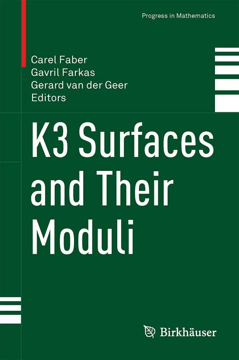 Cover: 9783319299587 | K3 Surfaces and Their Moduli | Carel Faber (u. a.) | Buch | ix | 2016