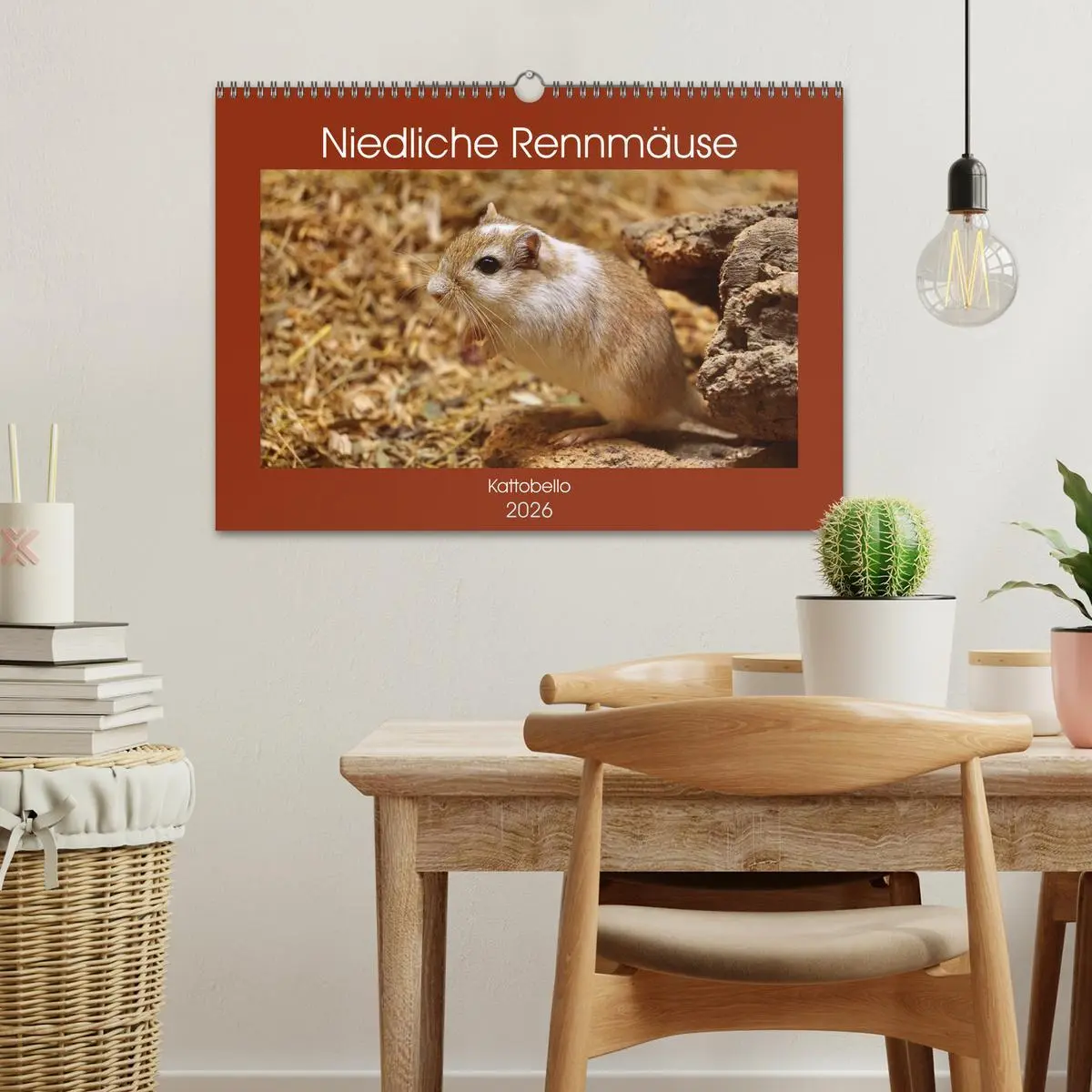 Bild: 9783457739587 | Niedliche Rennmäuse (Wandkalender 2026 DIN A3 quer), CALVENDO...