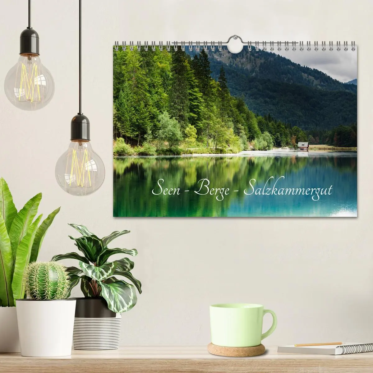 Bild: 9783457809587 | Seen - Berge - Salzkammergut (Wandkalender 2026 DIN A4 quer),...