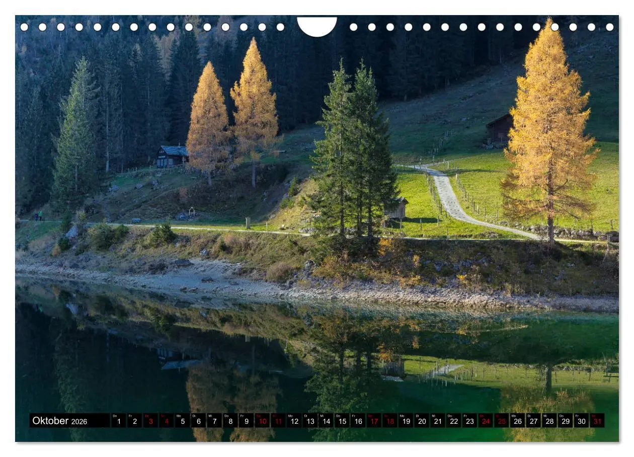Bild: 9783457809587 | Seen - Berge - Salzkammergut (Wandkalender 2026 DIN A4 quer),...