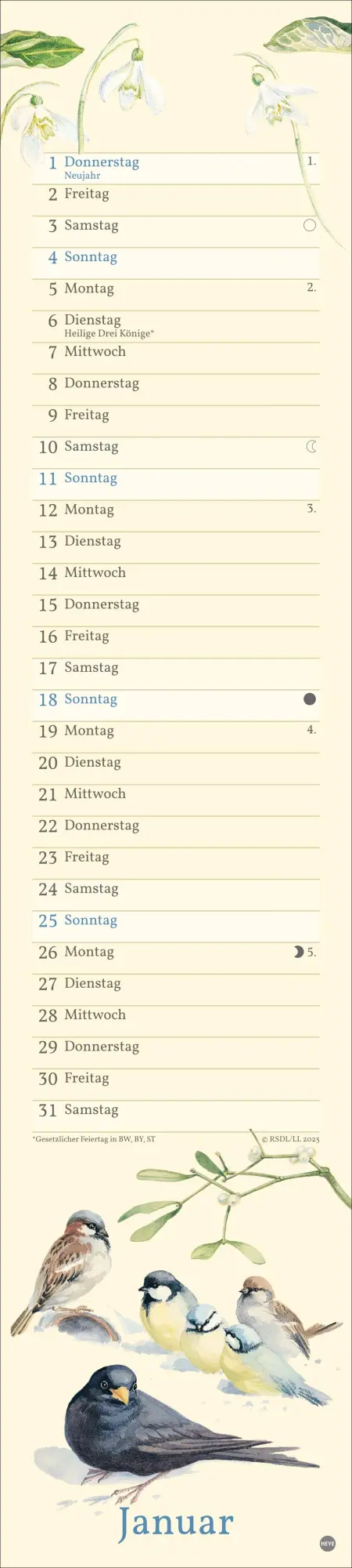 Bild: 9783756409587 | Edith Holden: Mit der Natur durchs Jahr Kalender 2026 | Edith Holden