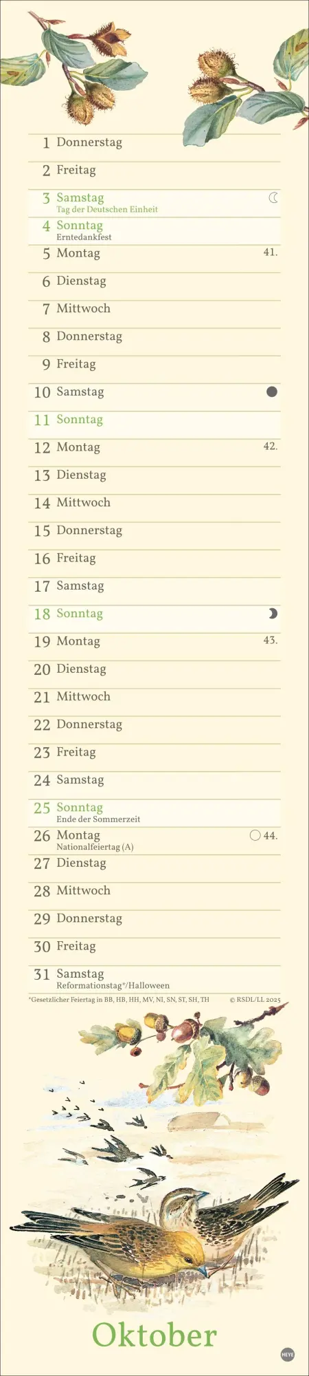 Bild: 9783756409587 | Edith Holden: Mit der Natur durchs Jahr Kalender 2026 | Edith Holden