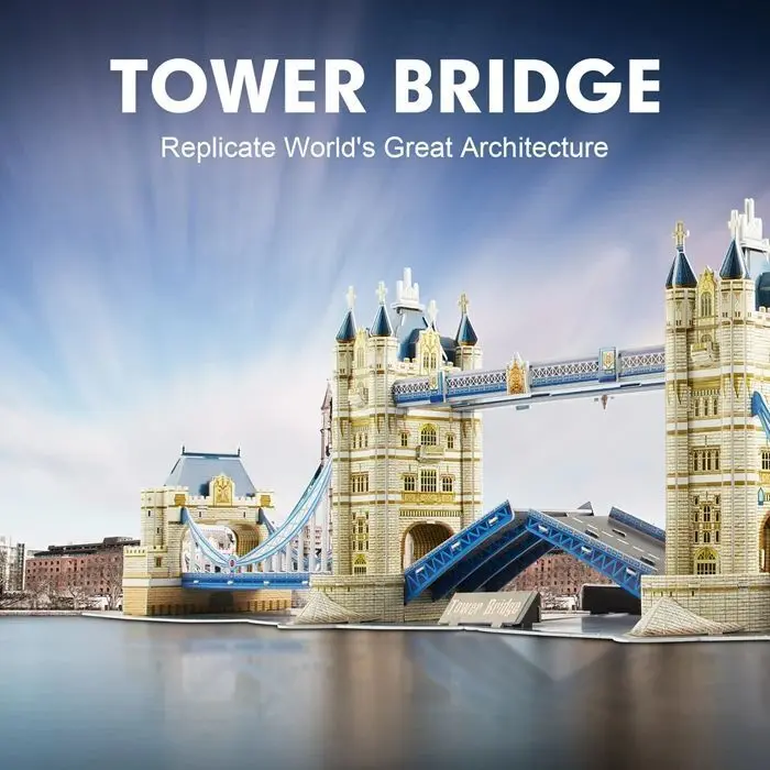 Bild: 7640409429687 | CUBICFUN - 3D Puzzle Tower Bridge 120 Teile | Spiel | 660978 | 2025